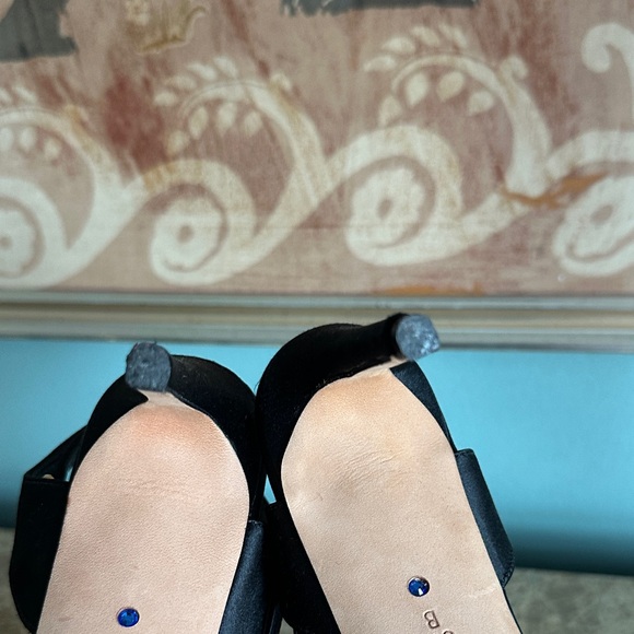 Something Bleu Effie Feathered Pumps - Picture 13 of 14